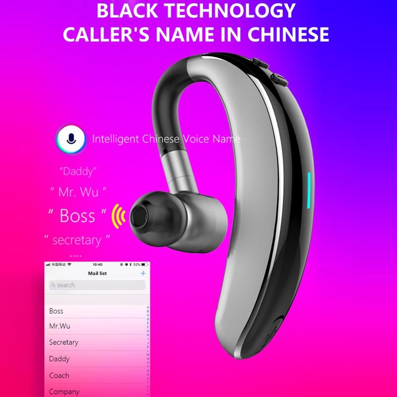 Wireless Stereo Sports Bluetooth 5.0 Earphones - V7 Business Style - Grey 4