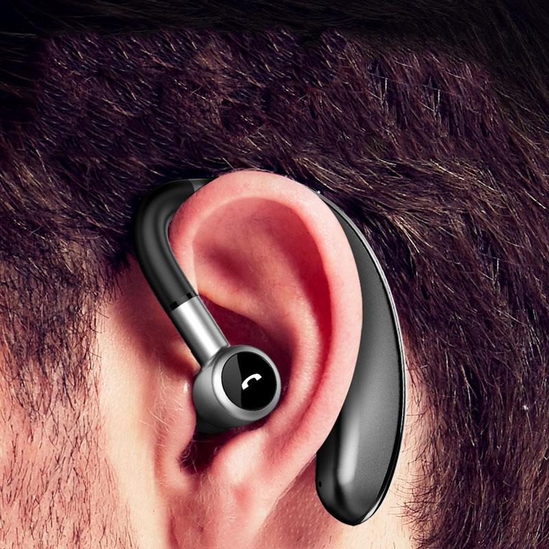 Wireless Stereo Sports Bluetooth 5.0 Earphones - V7 Business Style - Grey 9