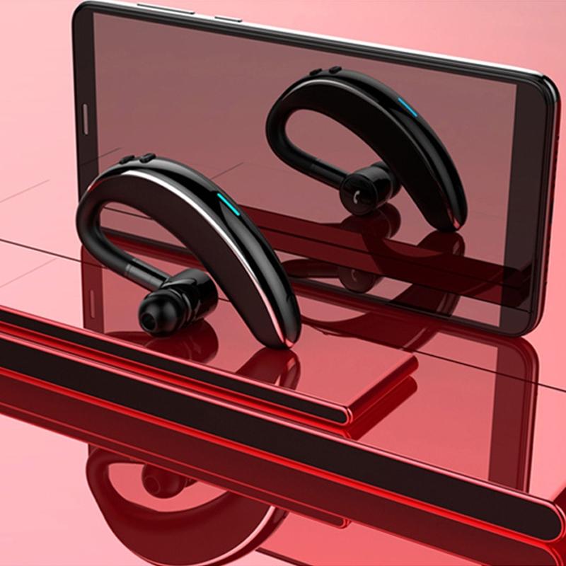Wireless Stereo Sports Bluetooth 5.0 Earphones - V7 Business Style - Grey 12