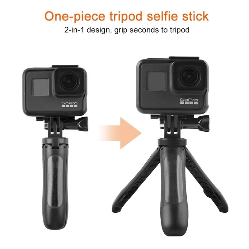 Mini Tripod for Gopro Insta360 Dji Action Cameras - Grey 10