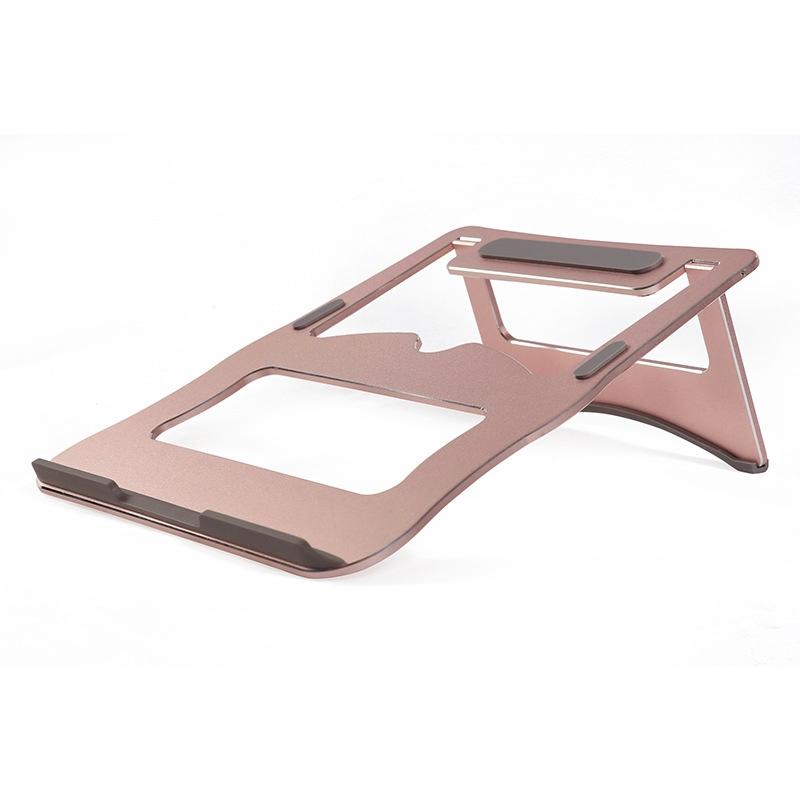 Portable Aluminum Laptop Stand - Simple & Stylish - Grey 15