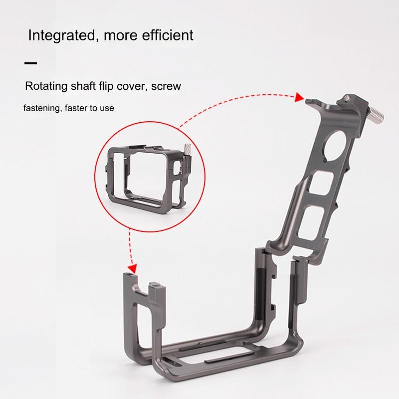 Aluminum Alloy Metal Rabbit Cage for Insta360 Ace Pro 4