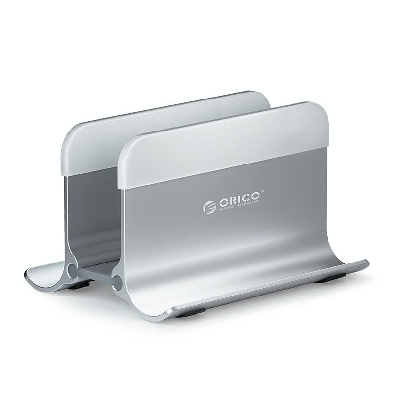 Space-saving Vertical Laptop Stand - Compact Design - Grey 11