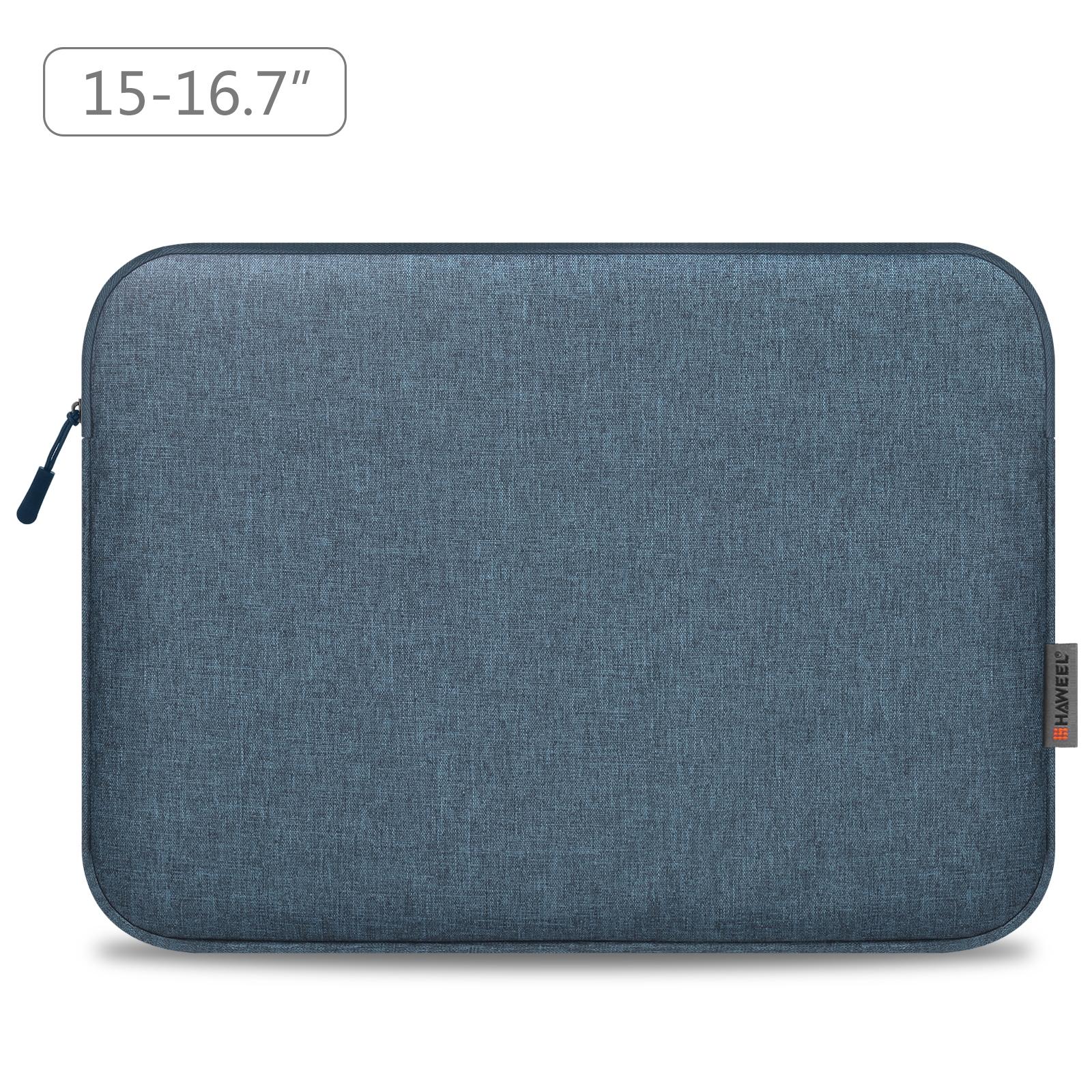 15-16.7 Inch Laptop Briefcase Bag with Zipper for 16 Inch Sleeve - Grey 9
