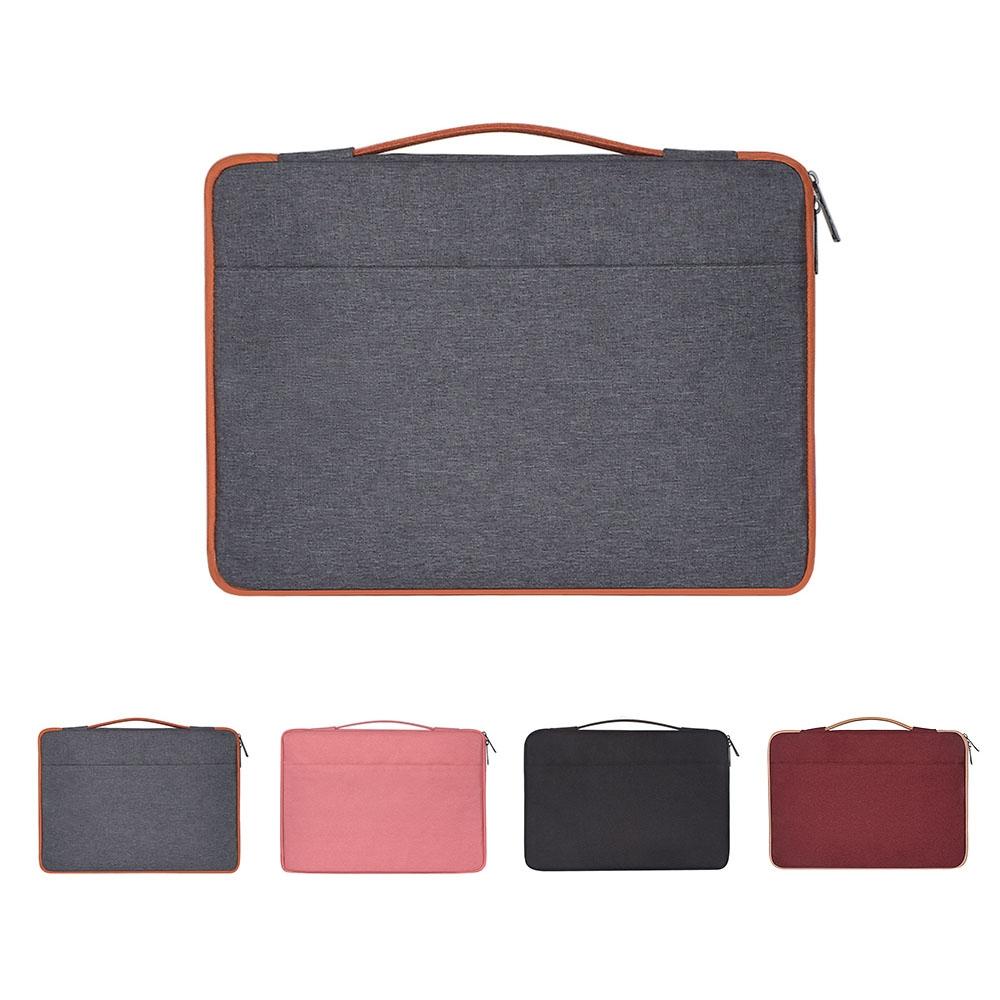 Stylish Laptop Handbag for Macbook & More - Polyester & Nylon - Grey 12