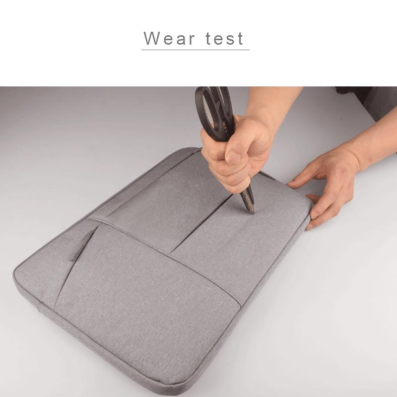 12 Laptop / Tablet Bag with Multiple Pockets - Portable & Durable - Grey 13
