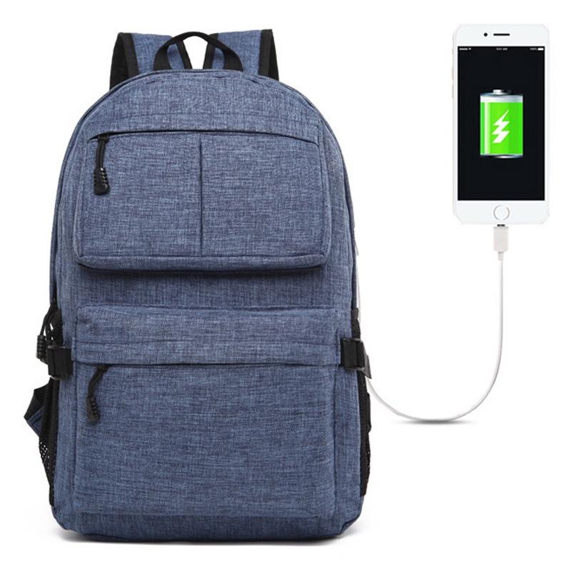 Multi-function Laptop Backpack with Usb Port - Fits 15.6 Macbook Samsung Sony Dell Alienware Chuwi Asus Hp - 46x32x12cm - Grey 12