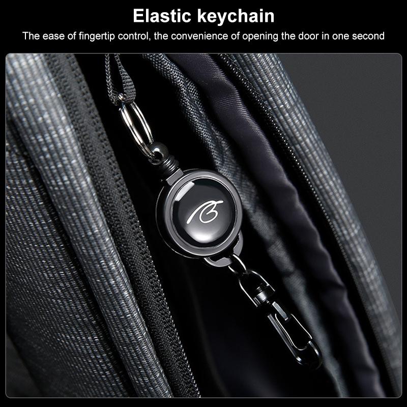 Waterproof Men Crossbody Chest Bag 41X23X9Cm Ideal For Outdoor Activities - Grey 5