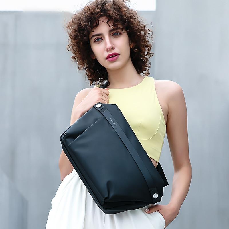 Waterproof Men Crossbody Chest Bag 41X23X9Cm Ideal For Outdoor Activities - Grey 7