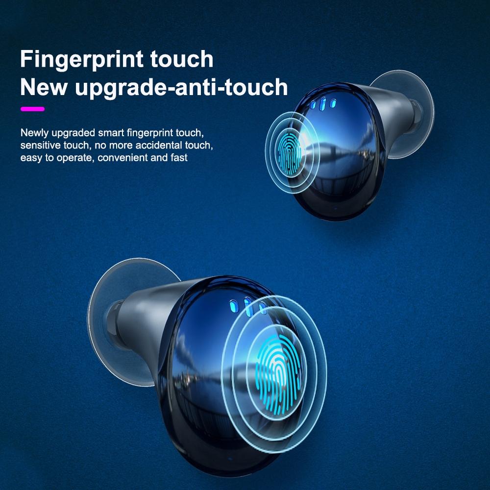 Metal Plating Wireless Tws Earphones with Charging Box - Bluetooth 5.0 - Grey 6