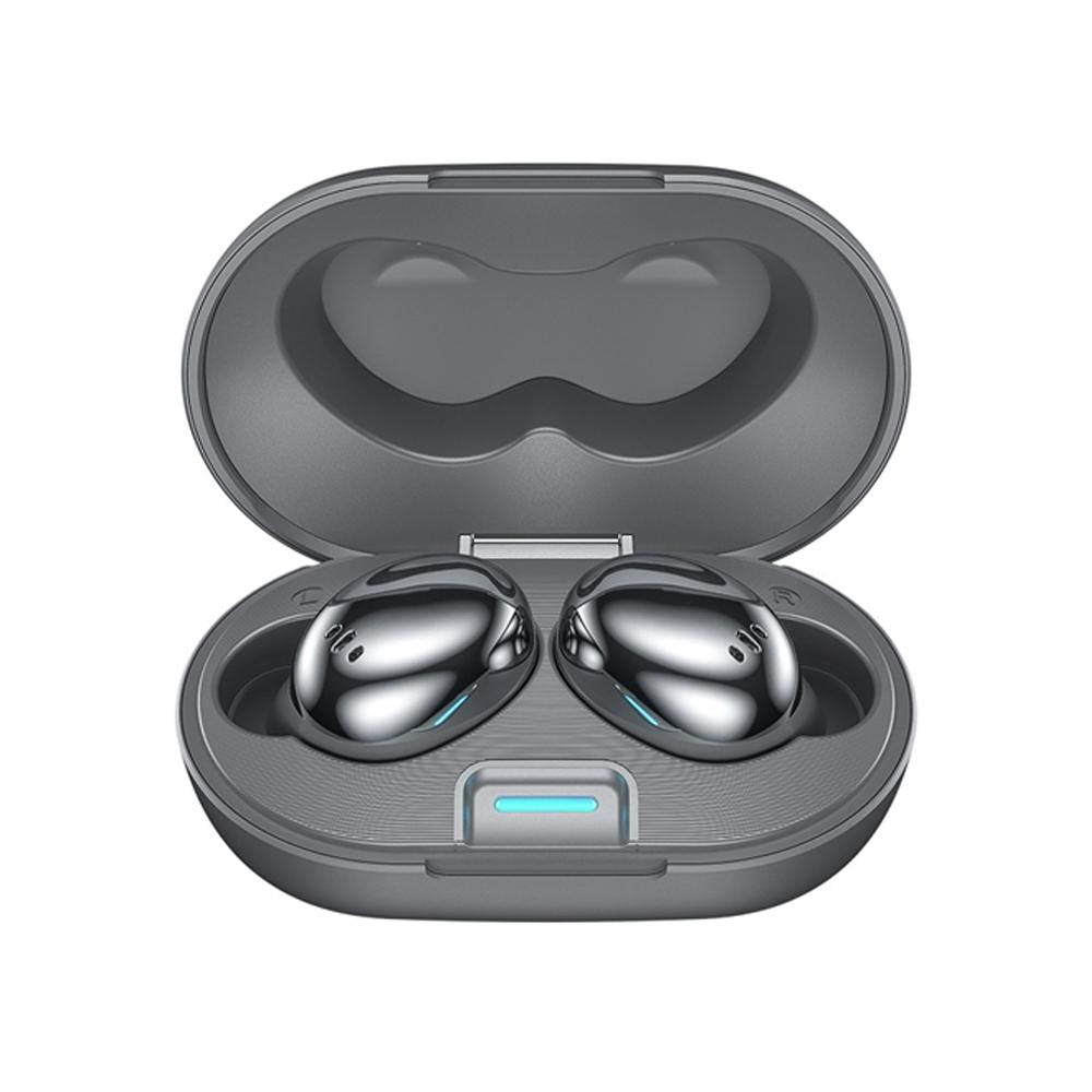 Metal Plating Wireless Tws Earphones with Charging Box - Bluetooth 5.0 - Grey 10