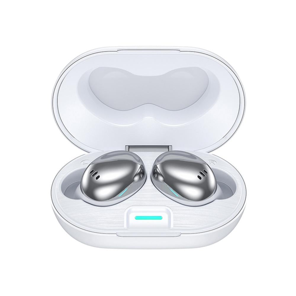 Metal Plating Wireless Tws Earphones with Charging Box - Bluetooth 5.0 - Grey 11