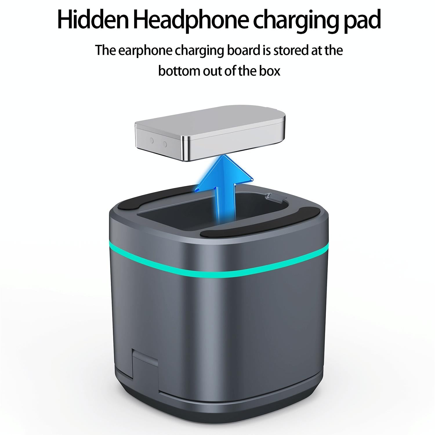 15W 3 In 1 Magnetic Wireless Charger - Grey 5