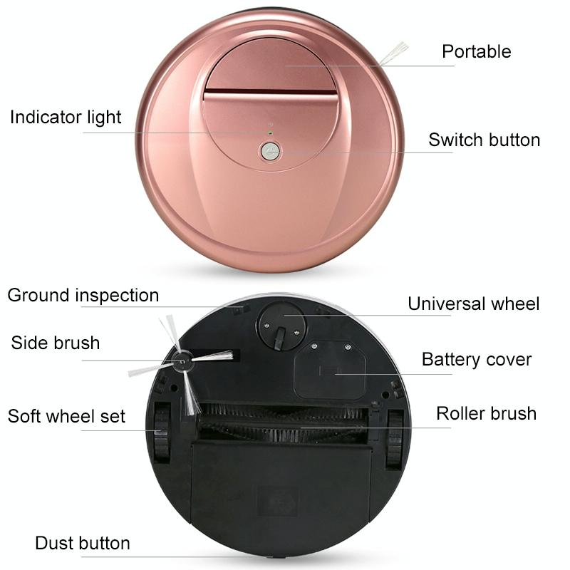 Smart Household Sweeping Robot - Grey 12
