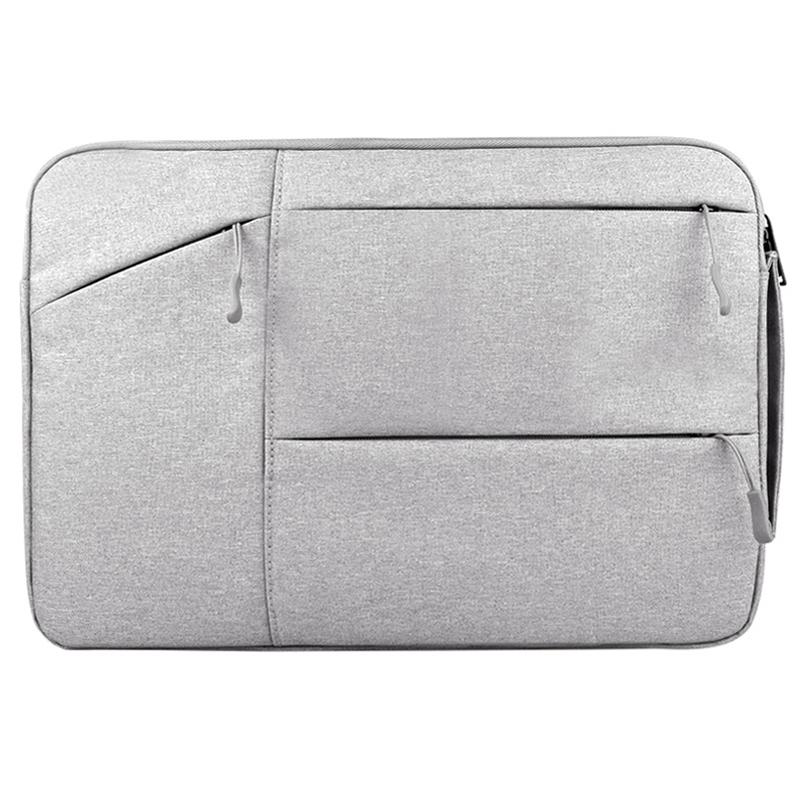 15.6 Inch Laptop Tablet Bag With Multiple Pockets - Portable And Stylish - Hc6579H 15.6 Inch Grey 3