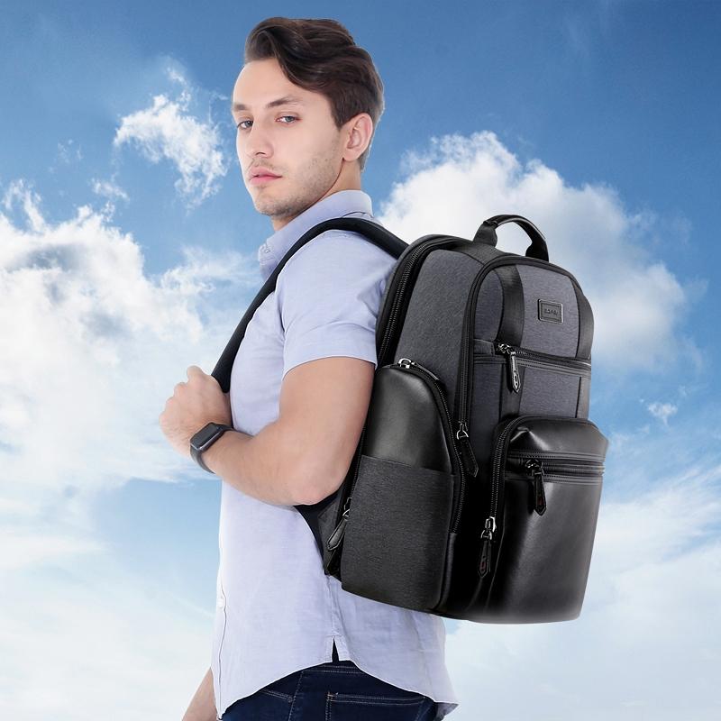 Outdoor Anti-Theft Waterproof Shoulder Bag With Usb Port - Large Capacity 9