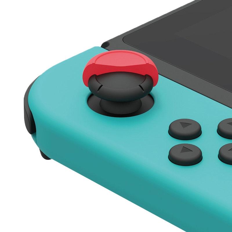Switch Gamepad Rocker Cap Button Cover - Green + Red 5