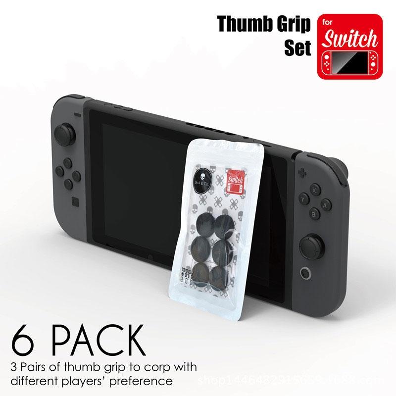 Switch Gamepad Rocker Cap Button Cover - Green + Red 7