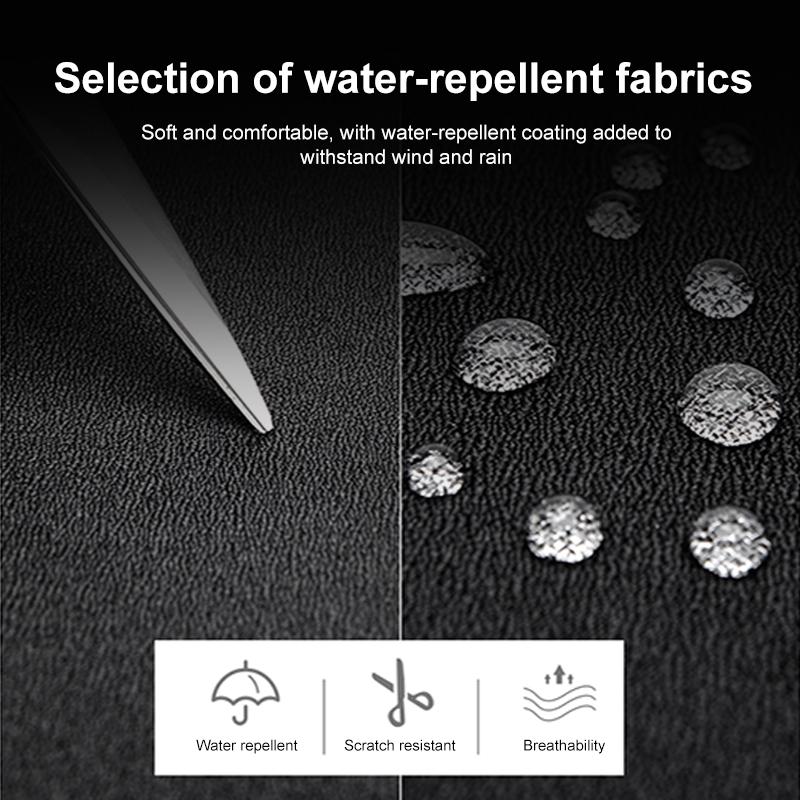 Business Chest Bag Oxford Cloth One Shoulder Crossbody - Light Grey 8