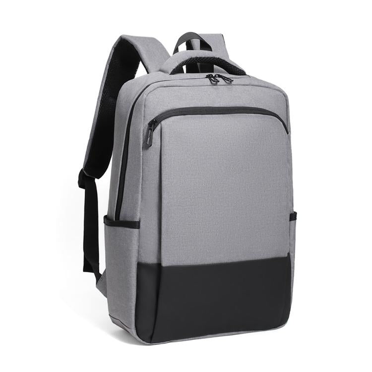 Multifunctional Oxford Laptop Backpack - Cxs-611 - Light Grey 9