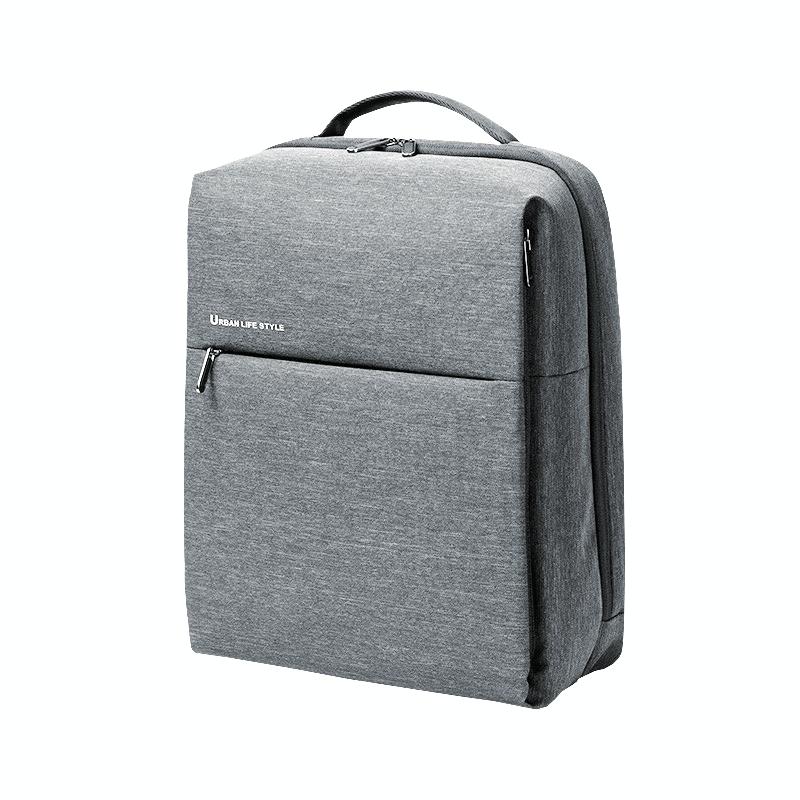 15.6-inch Waterproof Laptop Backpack - Light Grey 3