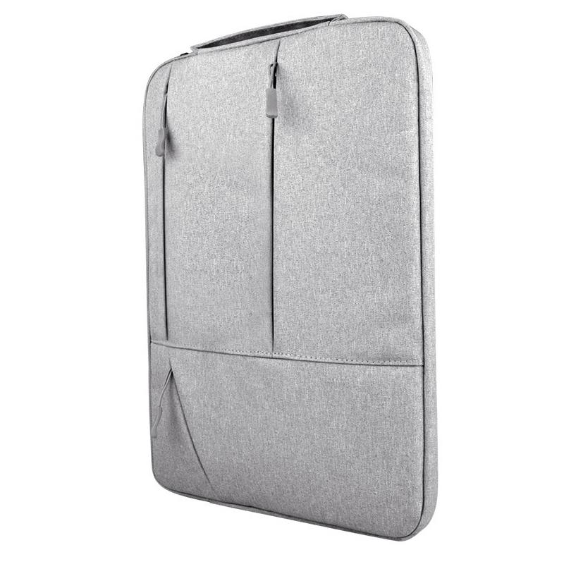 15.6 Inch Laptop Tablet Bag With Multiple Pockets - Portable And Stylish - Hc6579Lh 15.6 Inch Light Grey 6