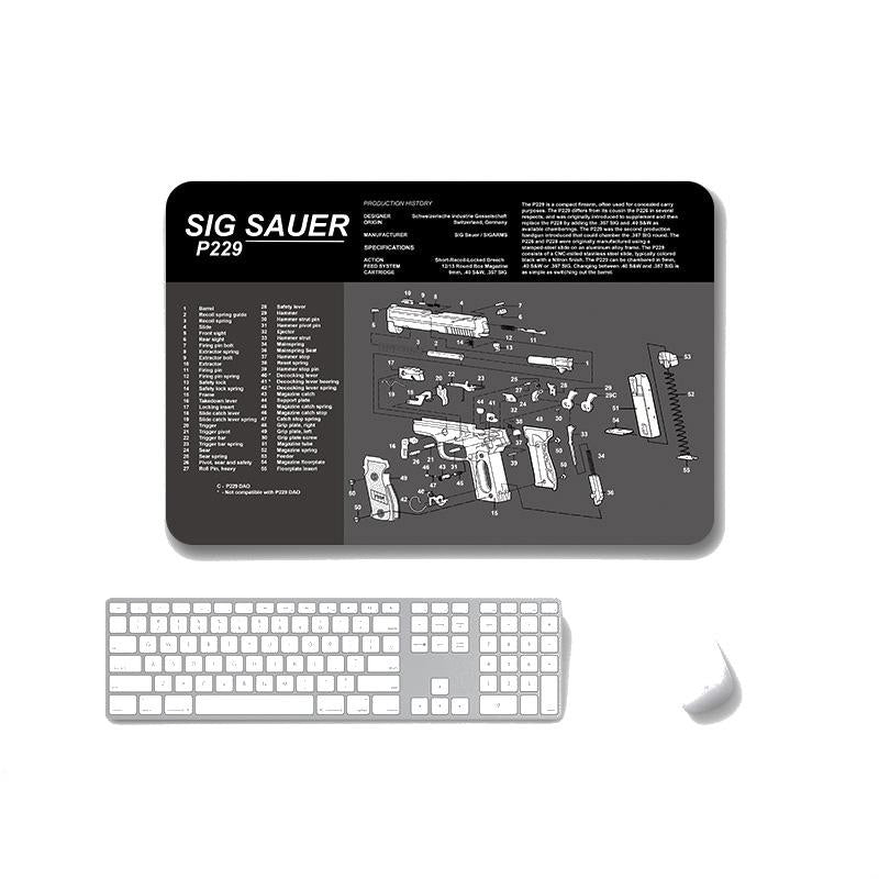 2 Pack Non Slip Office Gaming Mouse Pad 2Mm - Sps-Sigp229 13