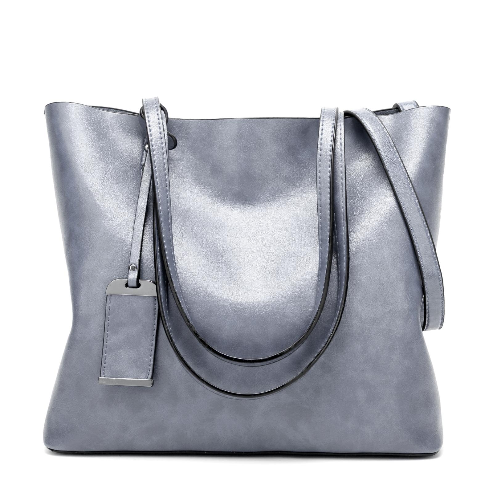 Stylish Pu Leather Women Crossbody Bag - Light Blue 10