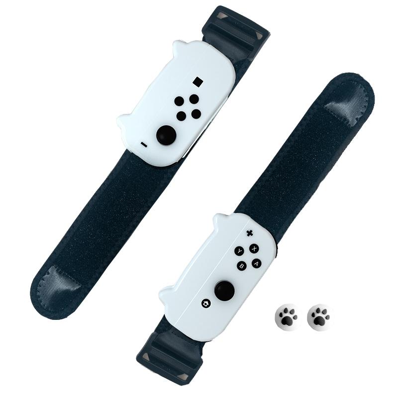 Joy Con Wrist Bracelet for Switch - Dancing Game Handle - Red Green 29Cm 11