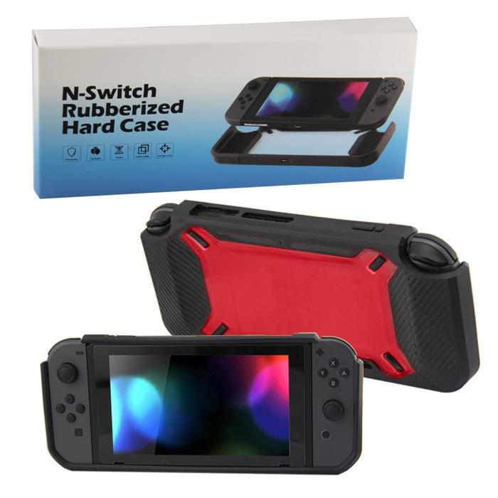 Nintendo Switch Back Cover - Scratch Resistant - Purple + White