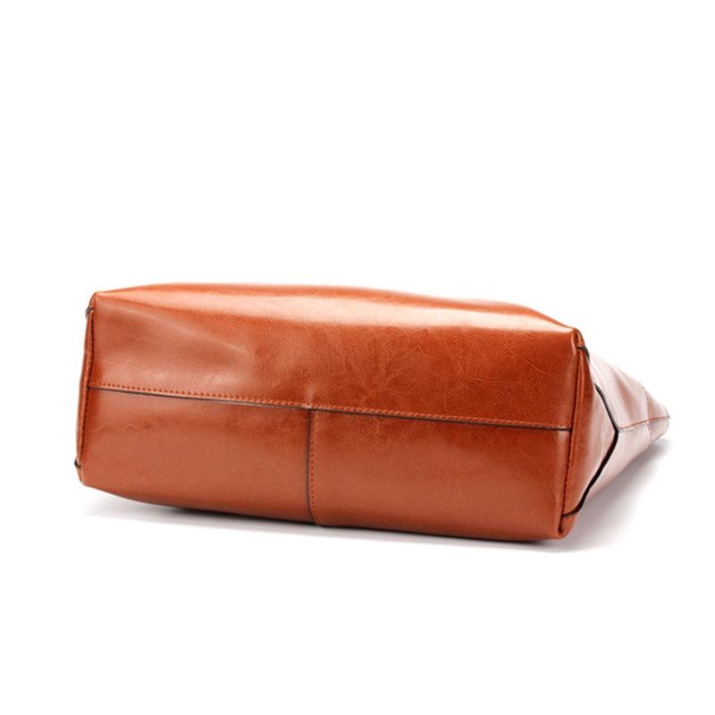 Stylish Shoulder Tote For Women - Charm Orange 8