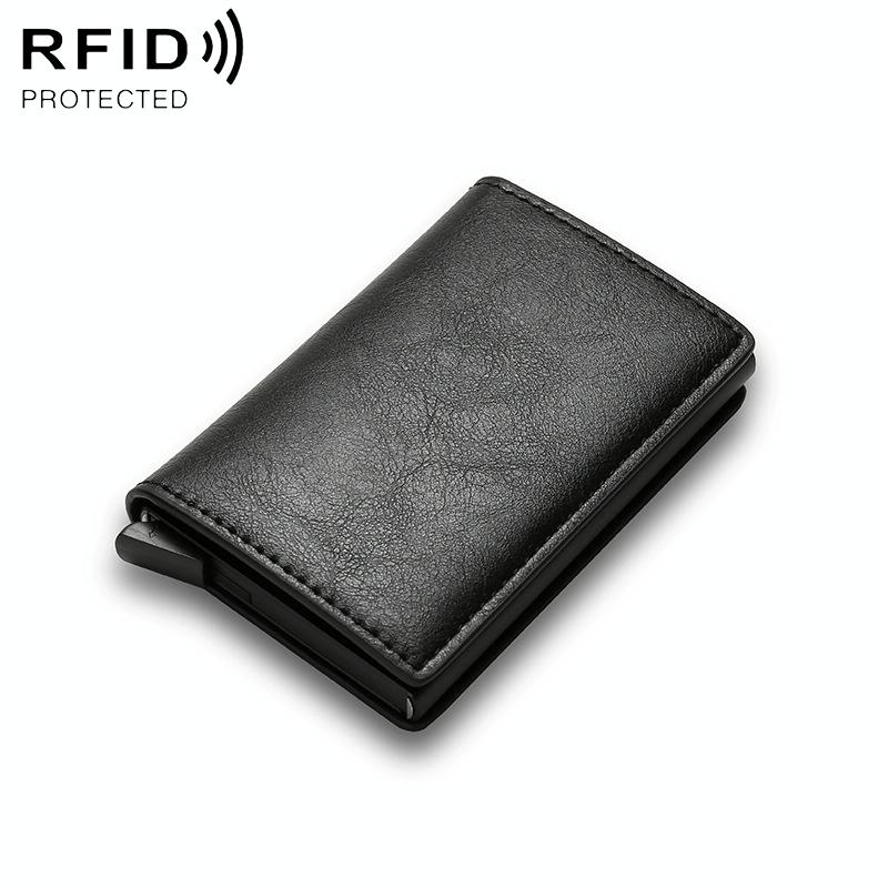 Carbon Fiber Rfid Wallet for Men - Dark Grey 15