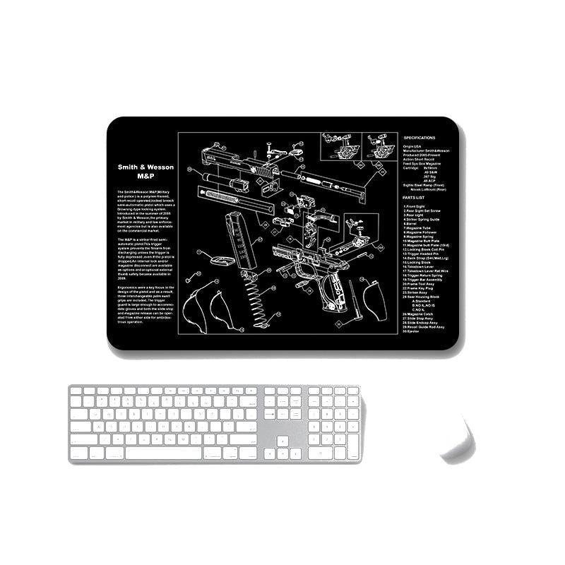 2 Pack Non Slip Gaming Mouse Pad 3Mm Thick - Sps-Sigp229 7