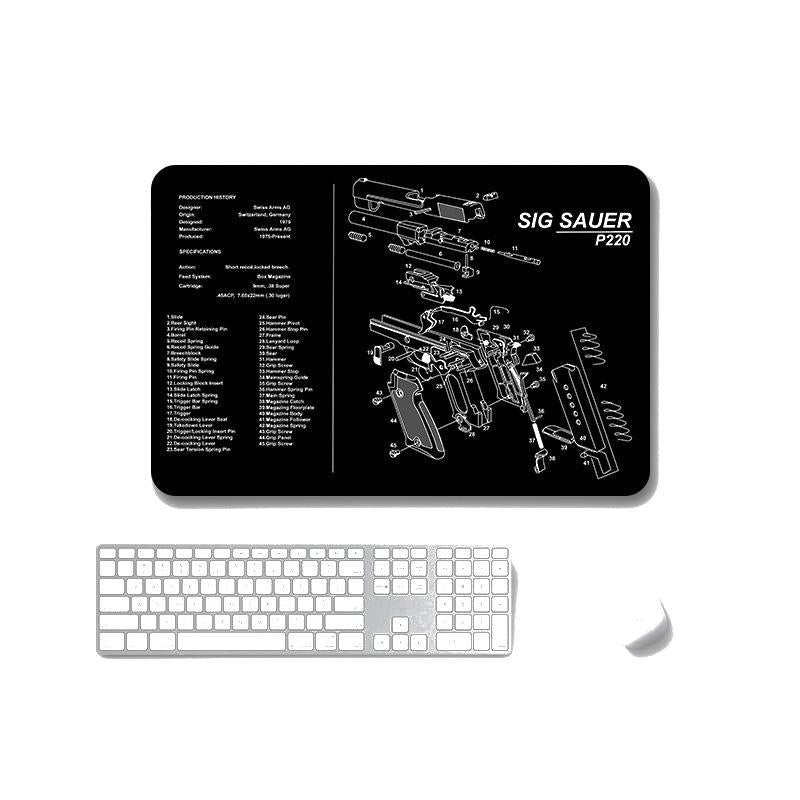 2 Pack Non Slip Gaming Mouse Pad 3Mm Thick - Sps-Sigp229 9