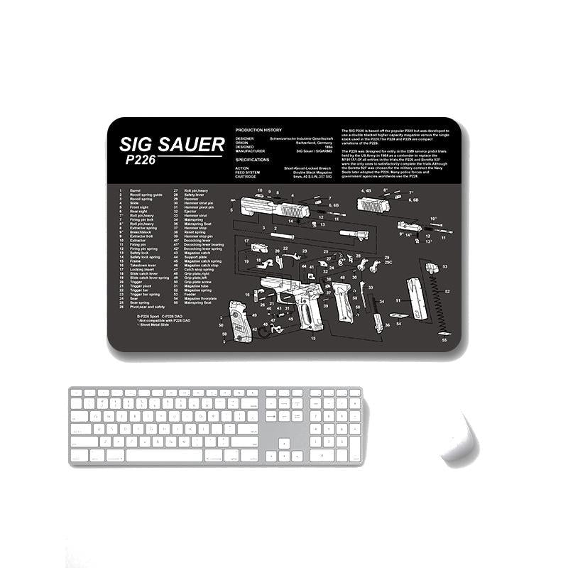 2 Pack Non Slip Gaming Mouse Pad 4Mm Thick - Sps-Sigp229 7