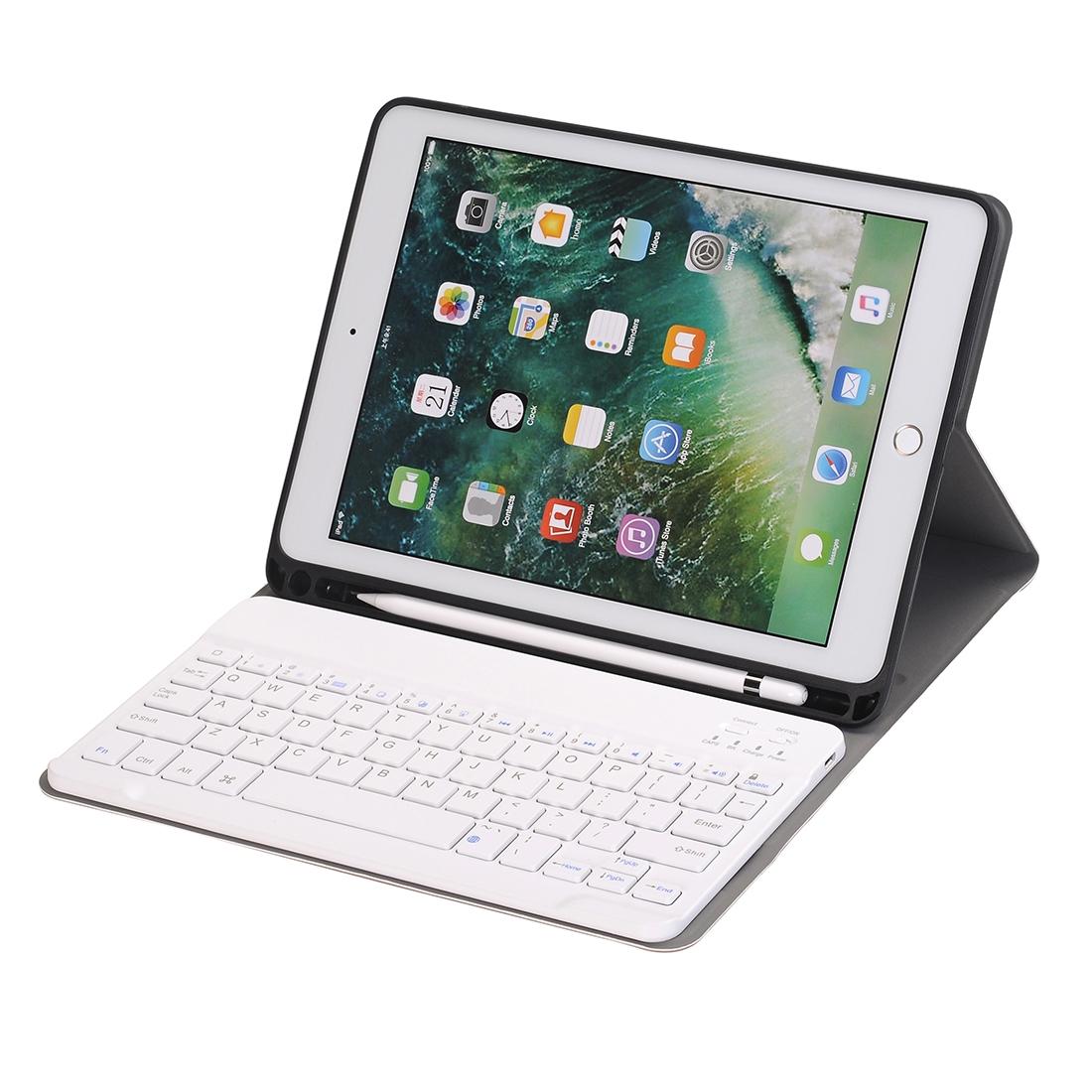 Ultra-Thin Detachable Bluetooth Keyboard Tablet Case For Ipad 10.2 2019 With Stand & Pen Slot - Gold 12