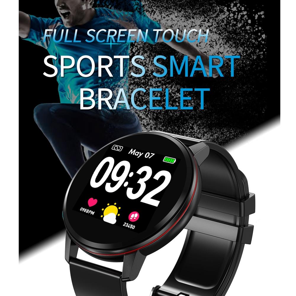 Waterproof Smart Bracelet With Colour Screen - Call Heart Bp Sleep Oxygen Monitoring - Gold 10