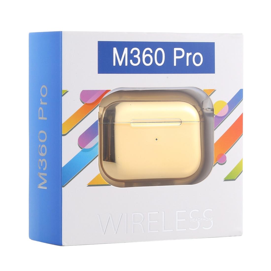 Wireless Stereo Bluetooth Headphones - M360 Pro Tws 5.0 & Edr - Gold 8