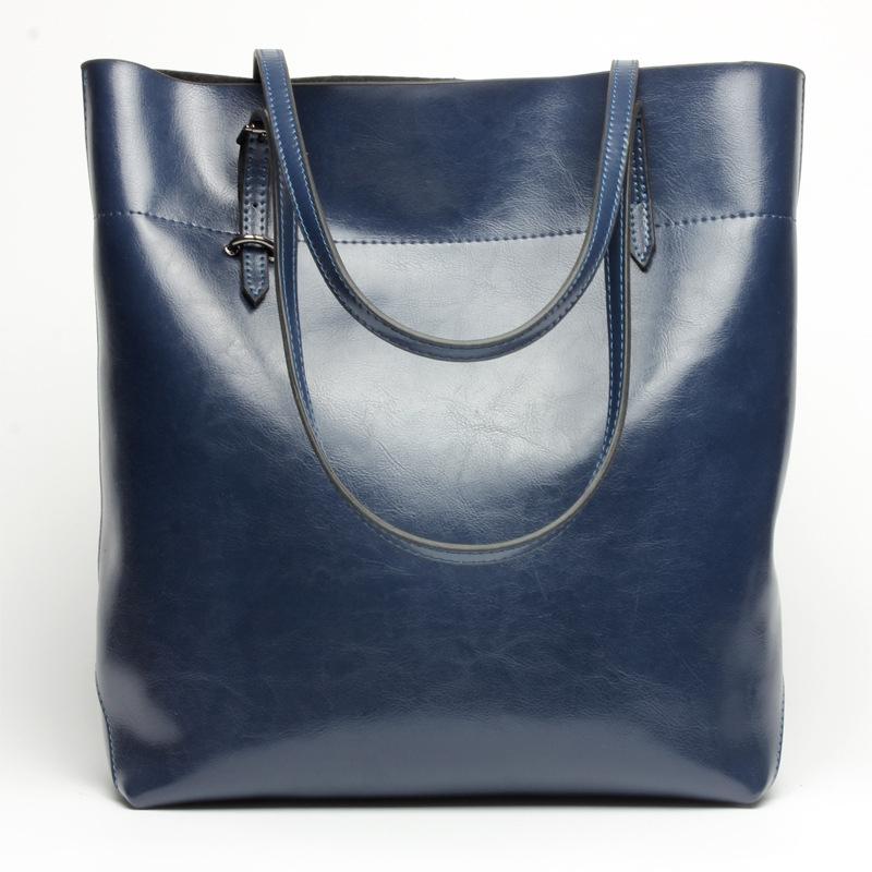 Stylish Shoulder Tote For Women - Blue