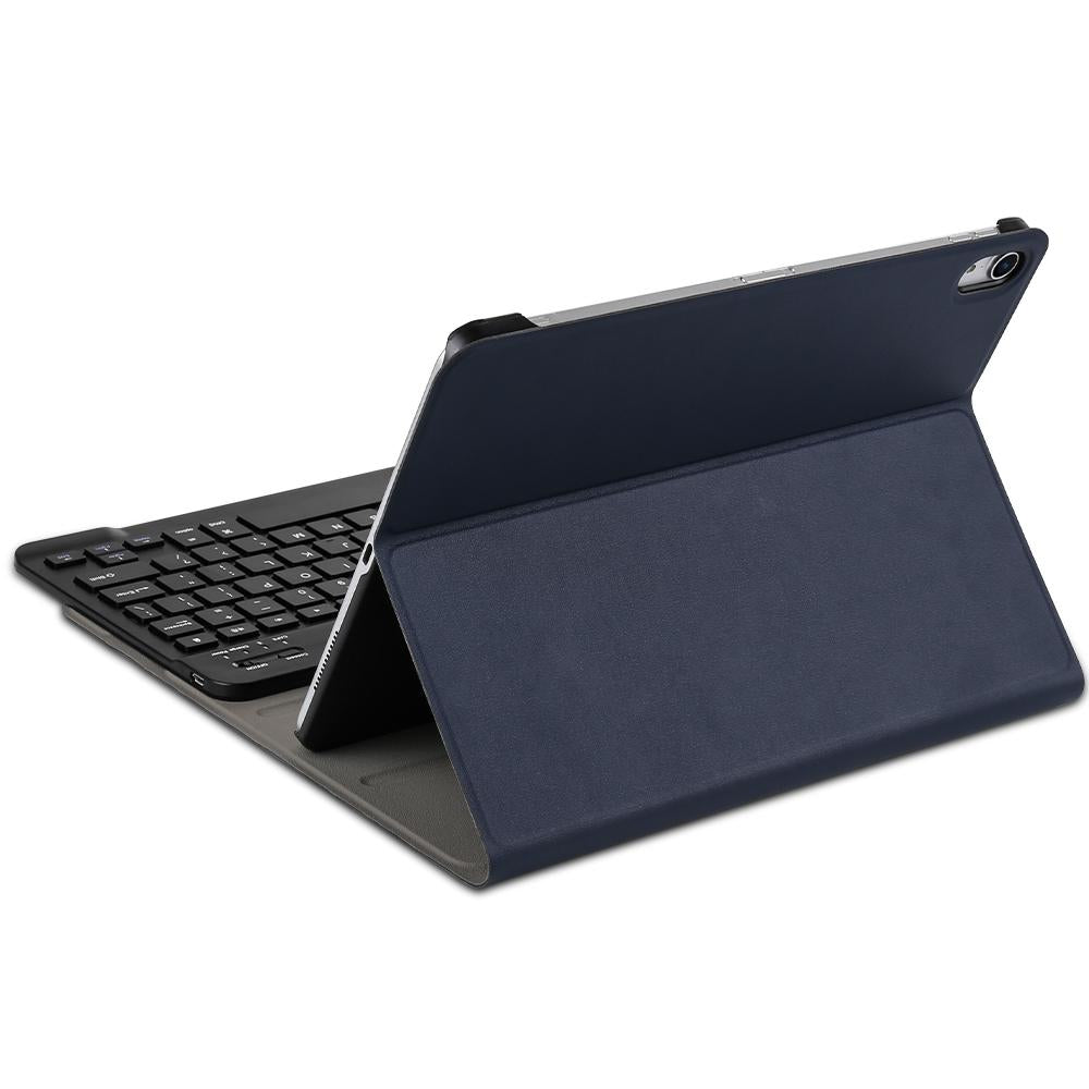 Bluetooth Keyboard & Leather Tablet Case For Ipad Pro 11 Detachable Brushed Texture Horizontal Flip Holder - Gold 9
