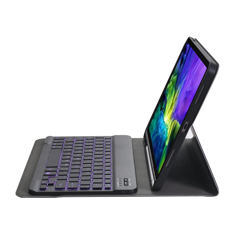Detachable Bluetooth Keyboard Case For Ipad Pro 11 With Backlight & Pen Slot - Gold 4