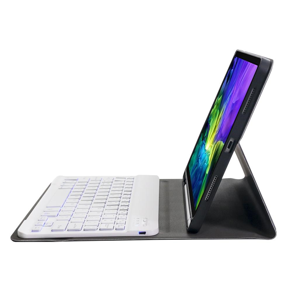 Detachable Bluetooth Keyboard Case For Ipad Pro 11 With Backlight & Pen Slot - Gold 9