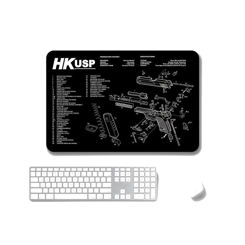 2 Pack Non Slip Gaming Mouse Pad 3Mm Thick - Sps-Smithwessomm&P