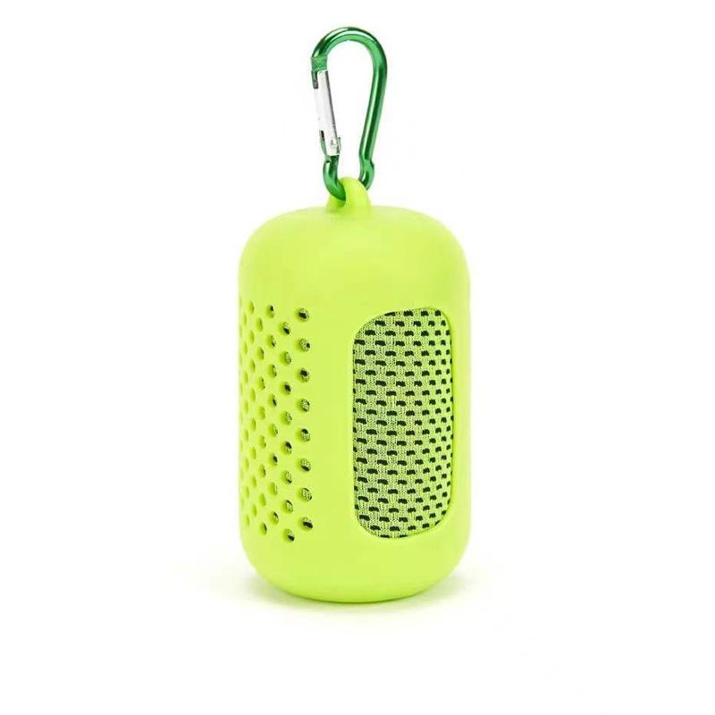 Chill Towel For Summer Workouts - Cylindrical Fruit Green 9