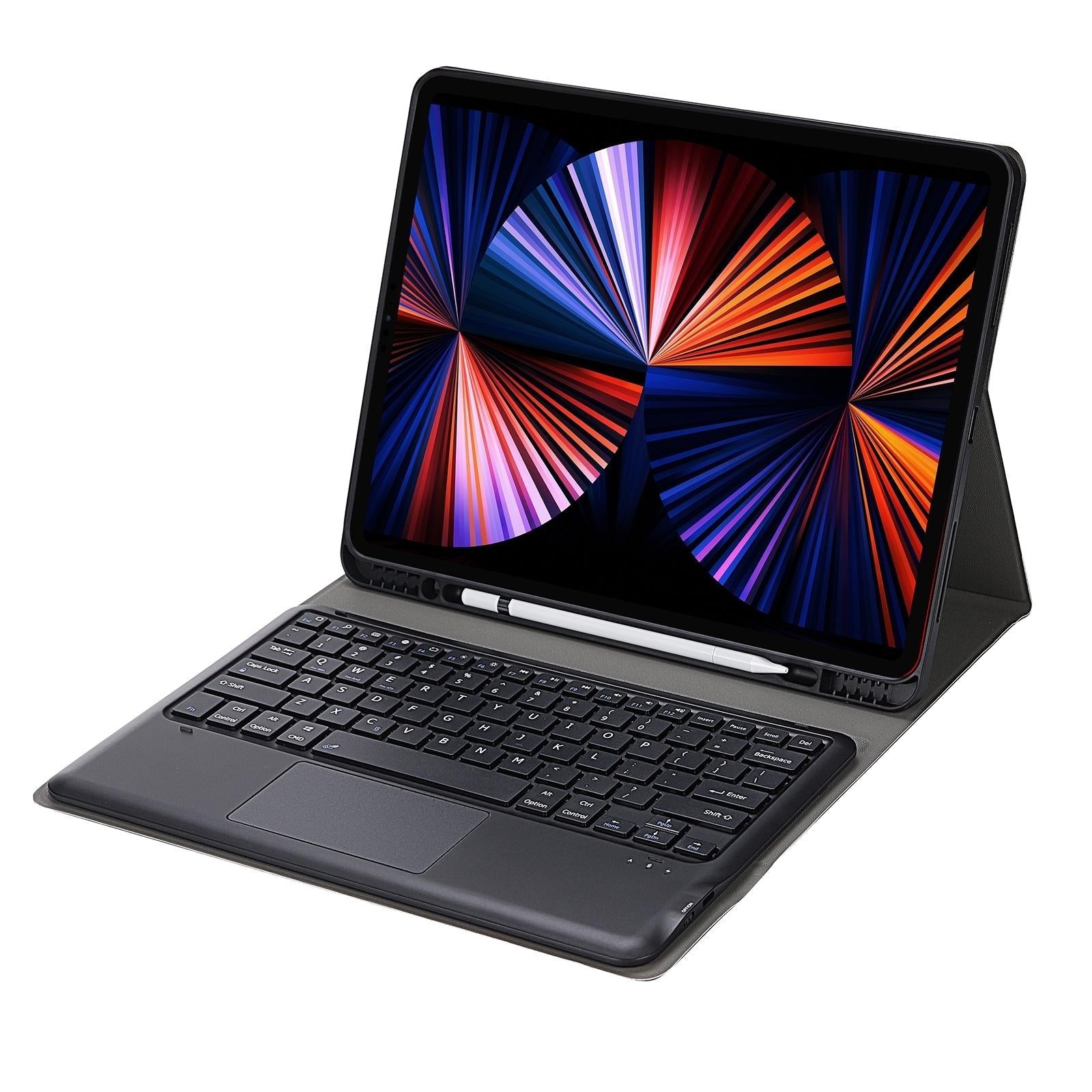 Detachable Bluetooth Keyboard Tablet Case For Ipad Pro 12.9 - Ultra-Thin With Touchpad Pen Slot & Holder - Gold 8