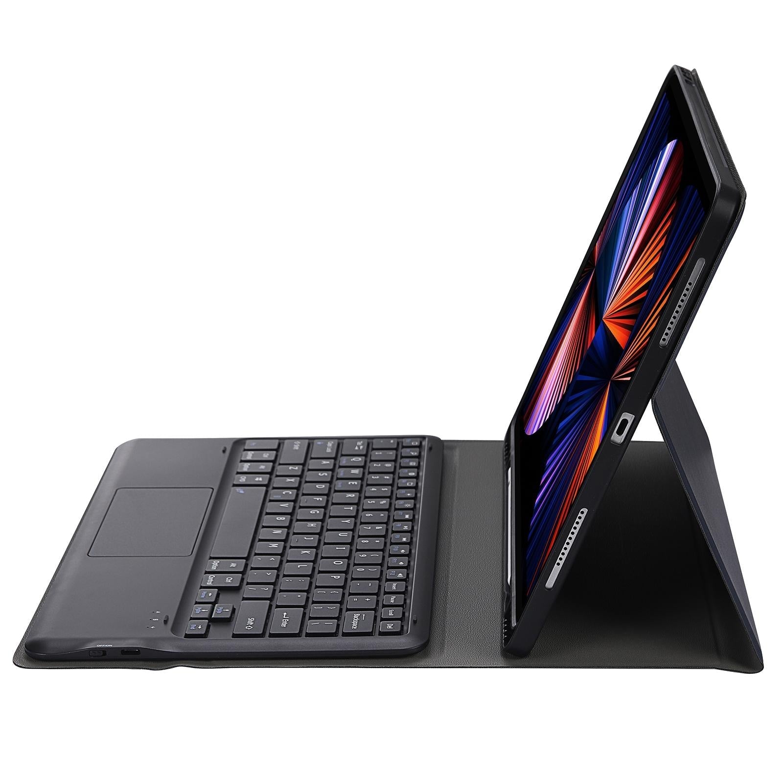 Detachable Bluetooth Keyboard Tablet Case For Ipad Pro 12.9 - Ultra-Thin With Touchpad Pen Slot & Holder - Gold 9