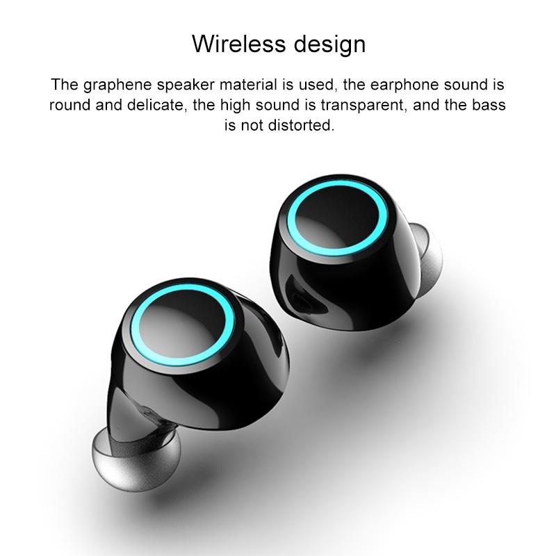 Wireless Tws Bluetooth Earphones - S5 Twins Sports Magnetic V5.0 - Gold 4