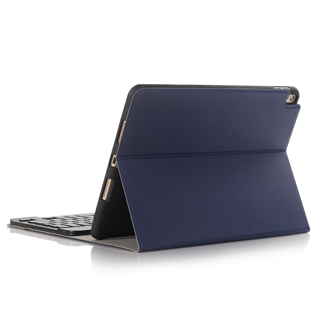 Ultra-Thin Bluetooth Keyboard Leather Case For Ipad Air / Pro 10.5 With Pen Slot & Holder - Gold 5