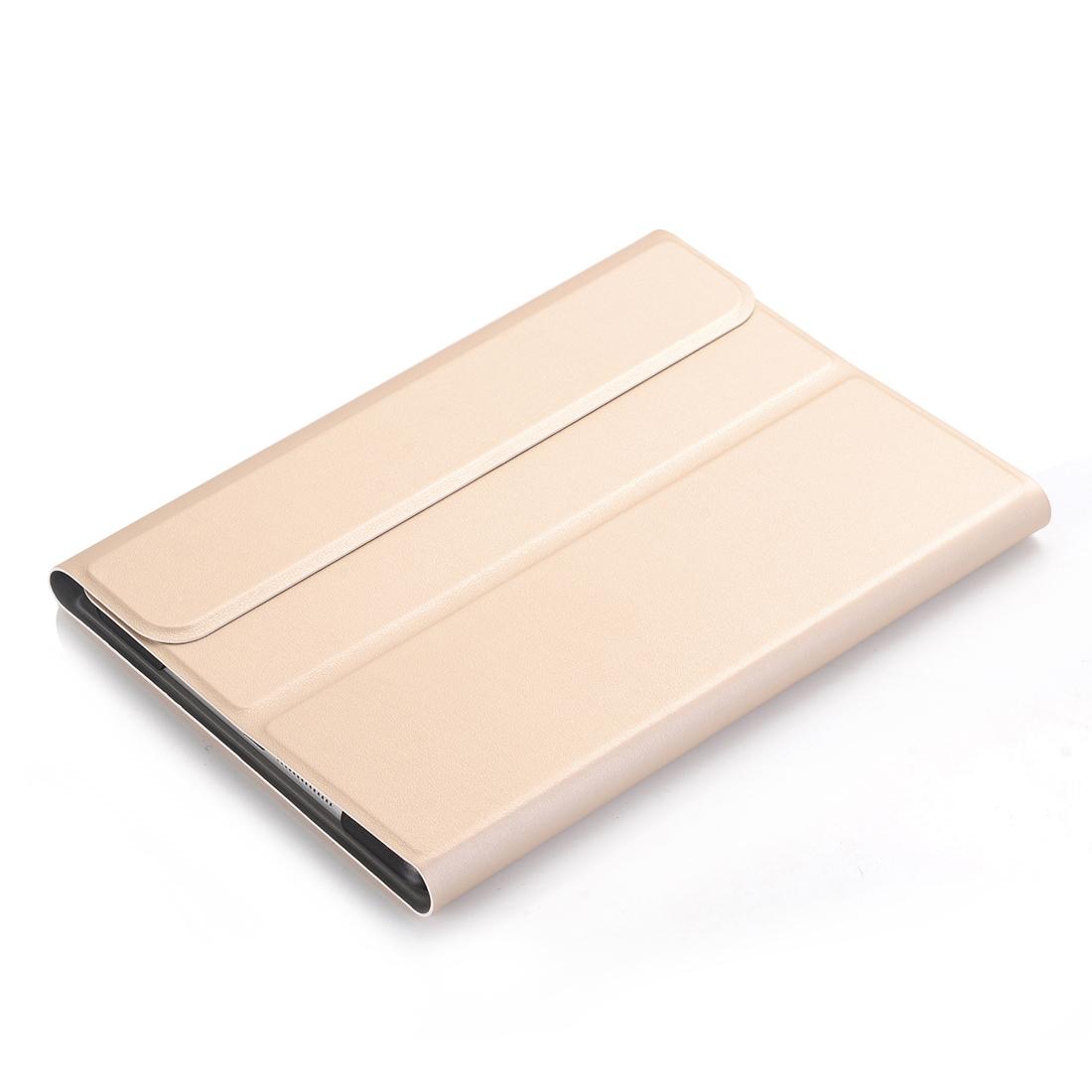 Universal Ultra-Thin Tablet Case With Bluetooth Keyboard For Ipad Mini 3 / 2 / 1 - Horizontal Flip Design - Gold 8