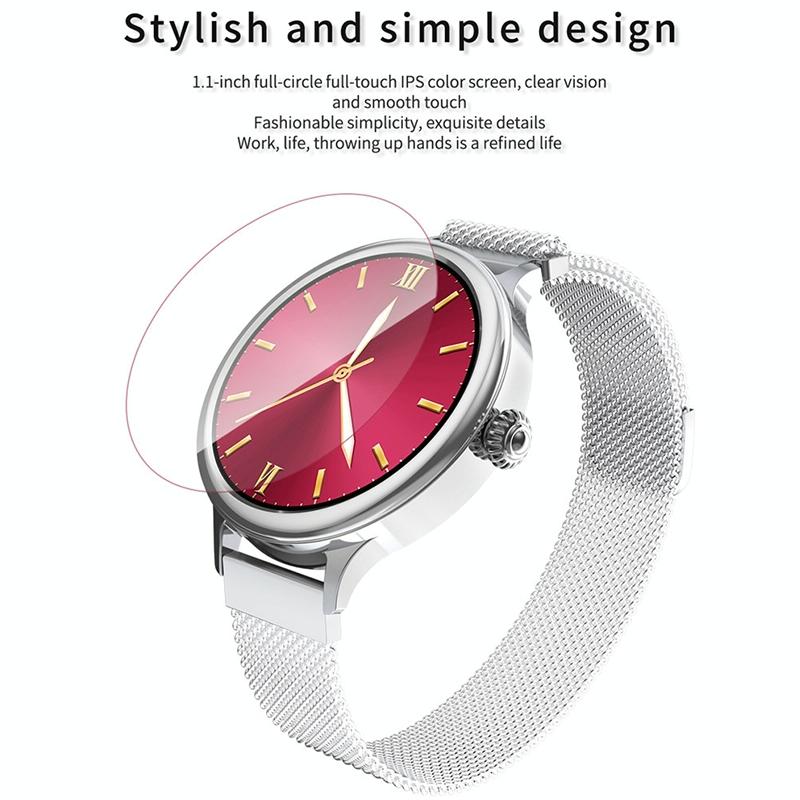 Waterproof Women Menstrual Cycle Smart Watch Gold 3